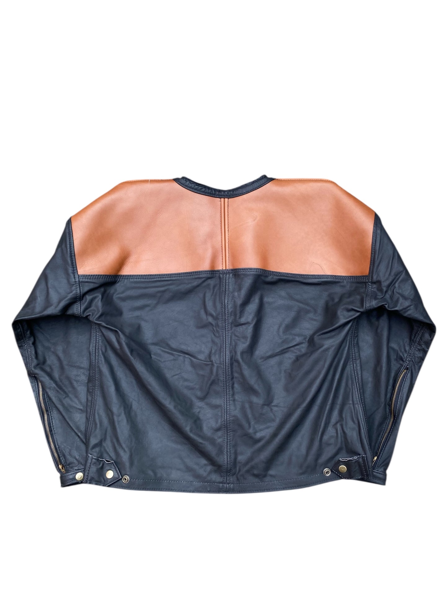 motor sport leather jacket