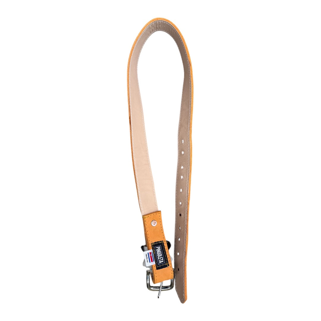 "Natural tan belt"