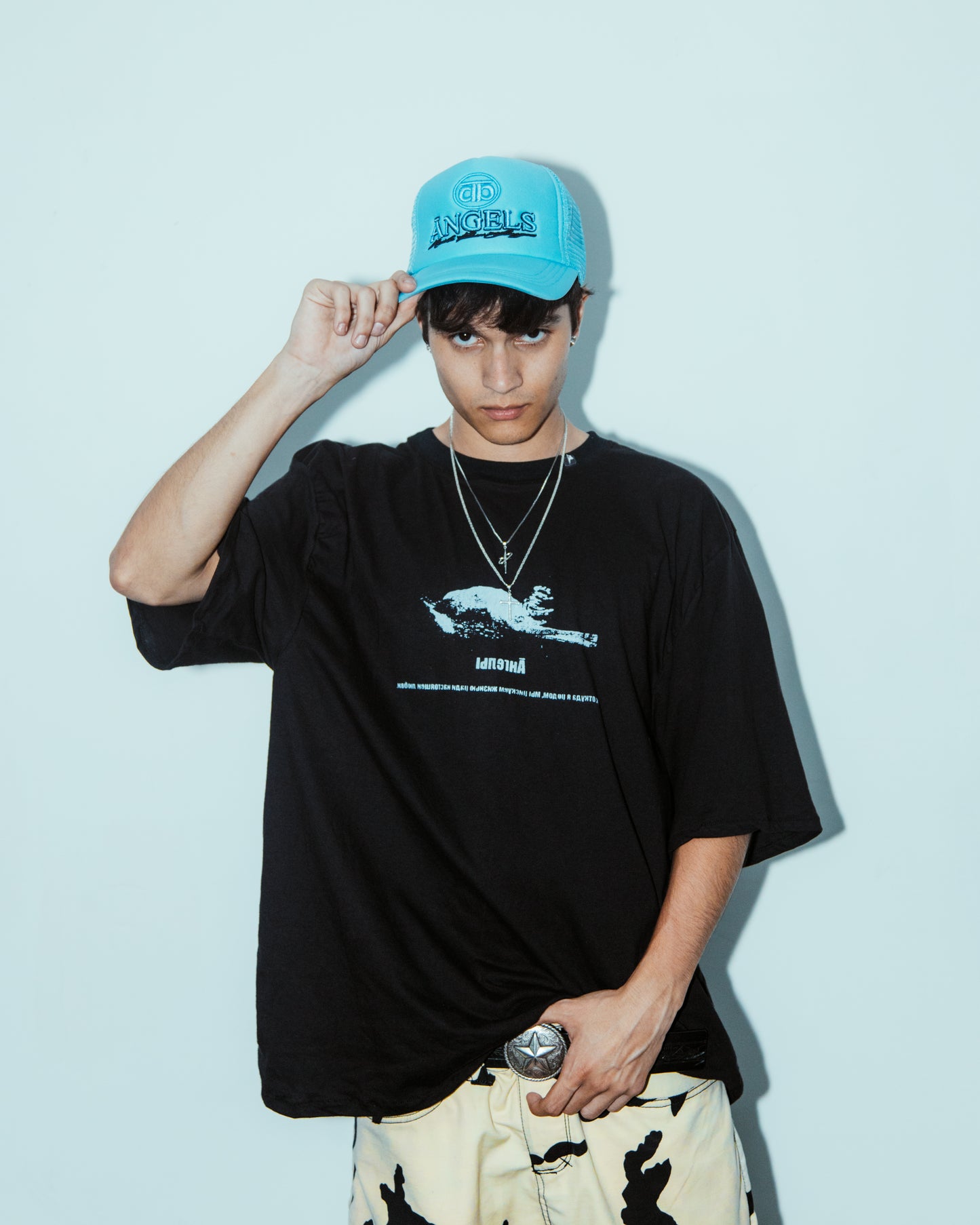 ĀSYLUM003 BLACK TSHIRT