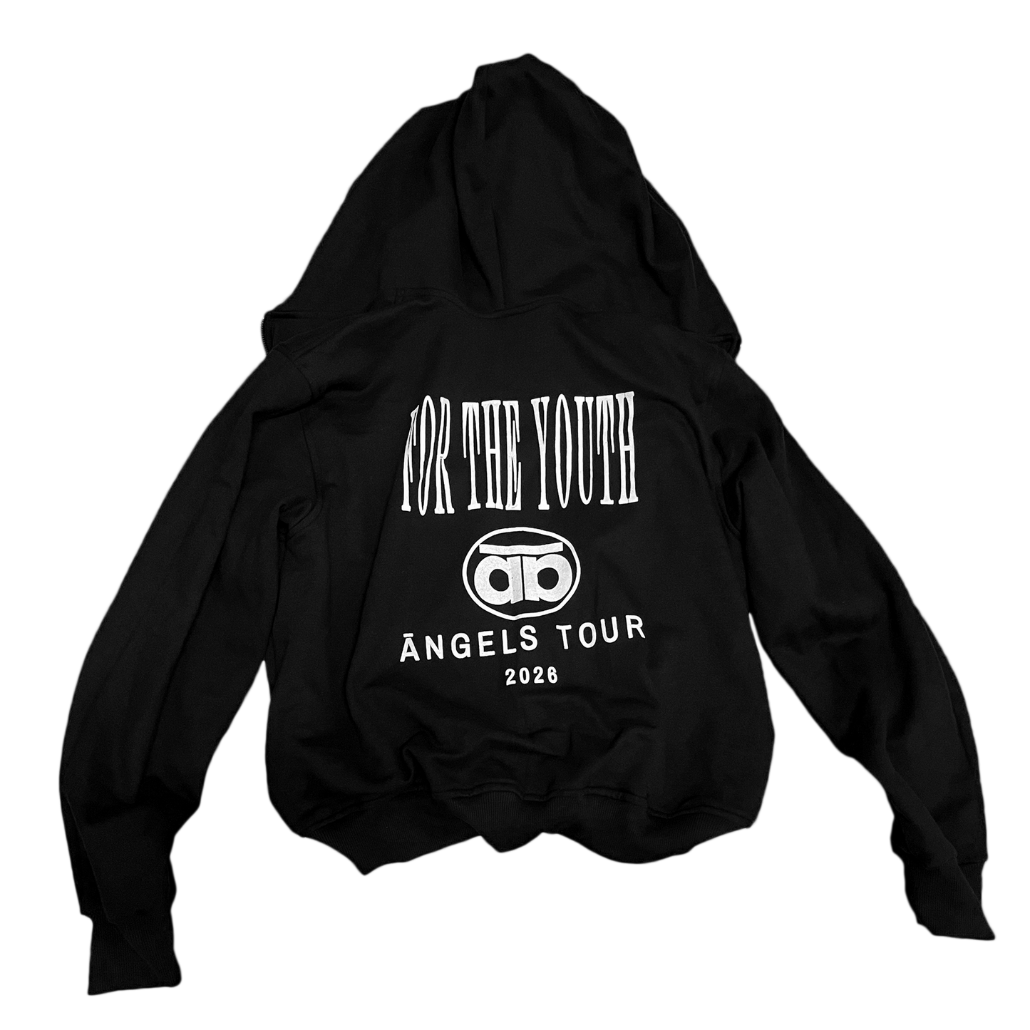 ĀNGELS TOUR 2026 ZIP UP HOODIE