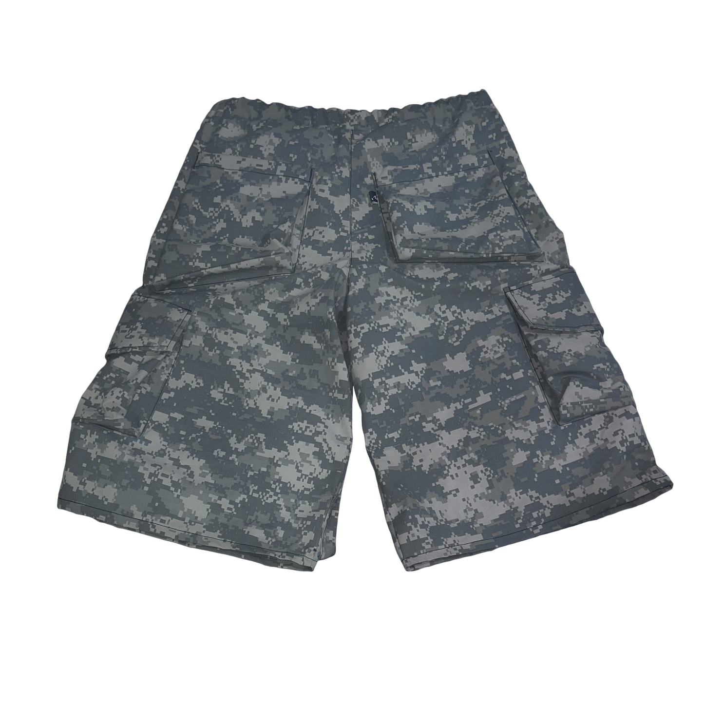 ĀSYLUM011 CAMO CARGO SHORTPANTS