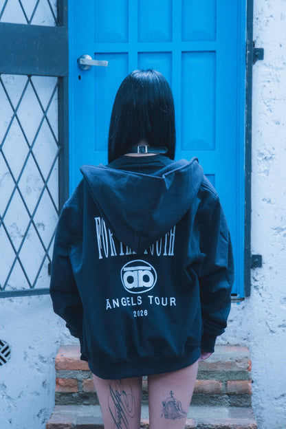 ĀNGELS TOUR 2026 ZIP UP HOODIE