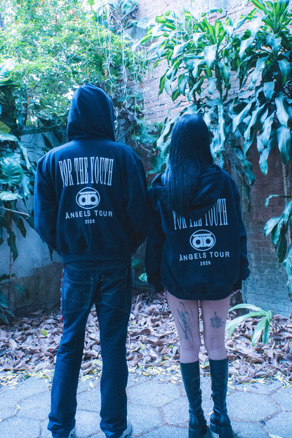 ĀNGELS TOUR 2026 ZIP UP HOODIE