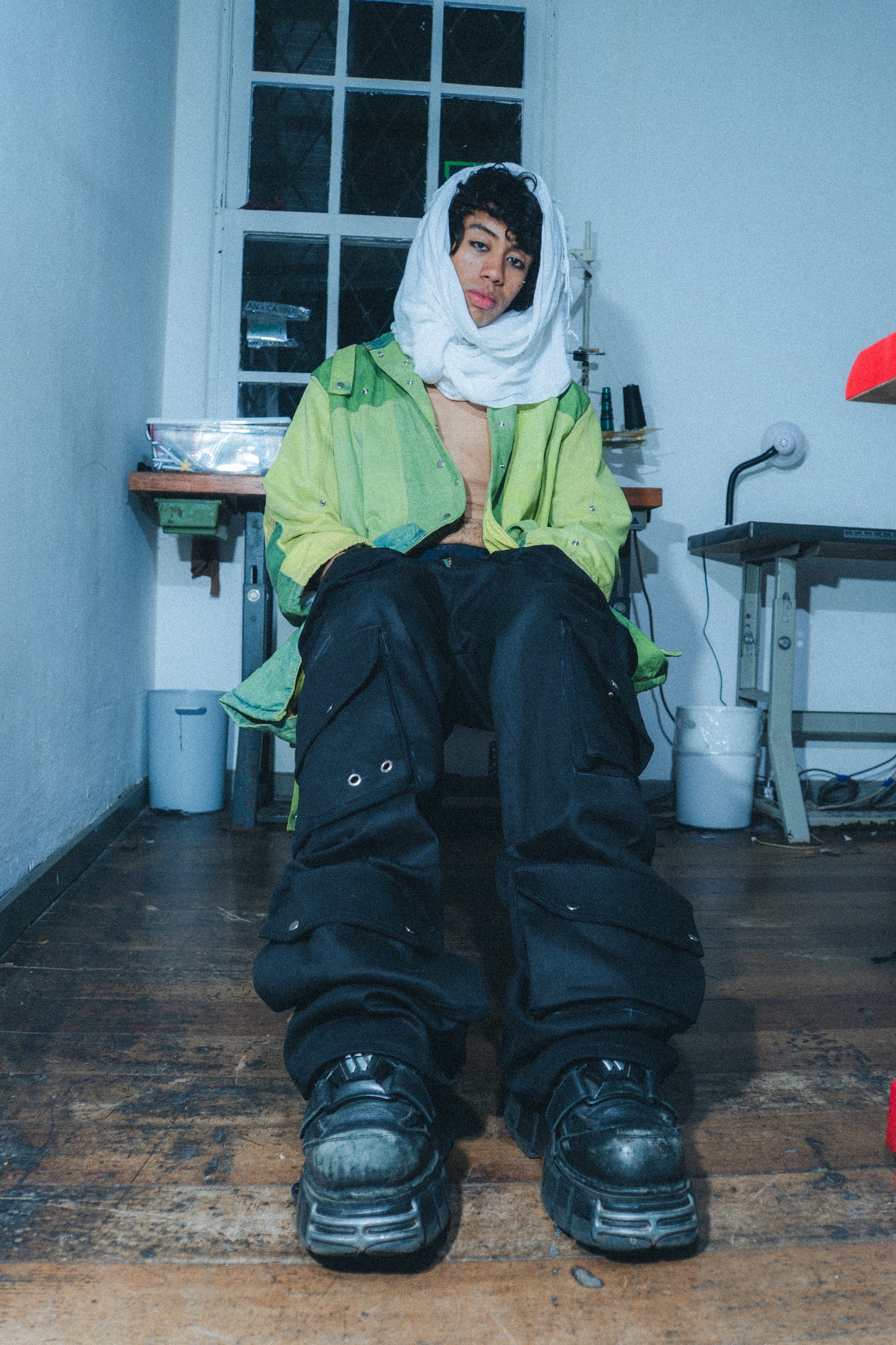 ĀNGELS JEANS DYED PARKA 1OF1