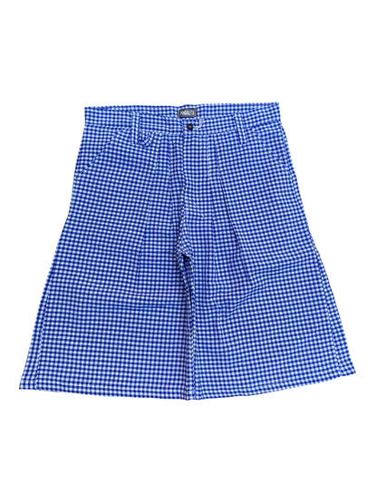 "Pleated Long shorts"