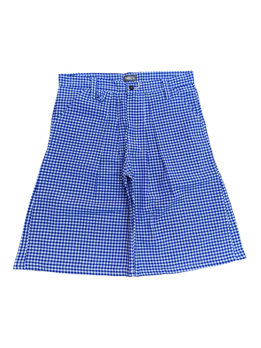 "Pleated Long shorts"