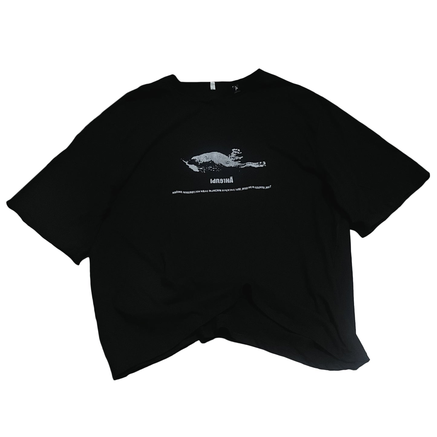 ĀSYLUM003 BLACK TSHIRT