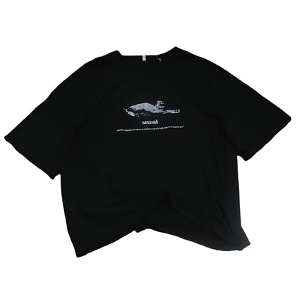 ĀSYLUM003 BLACK TSHIRT