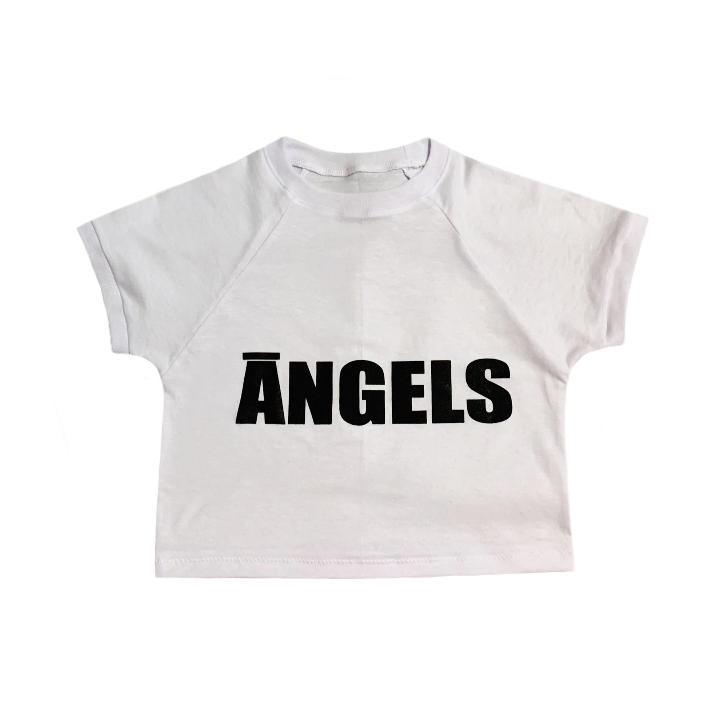 ĀNGELS WHITE BABY T-SHIRT