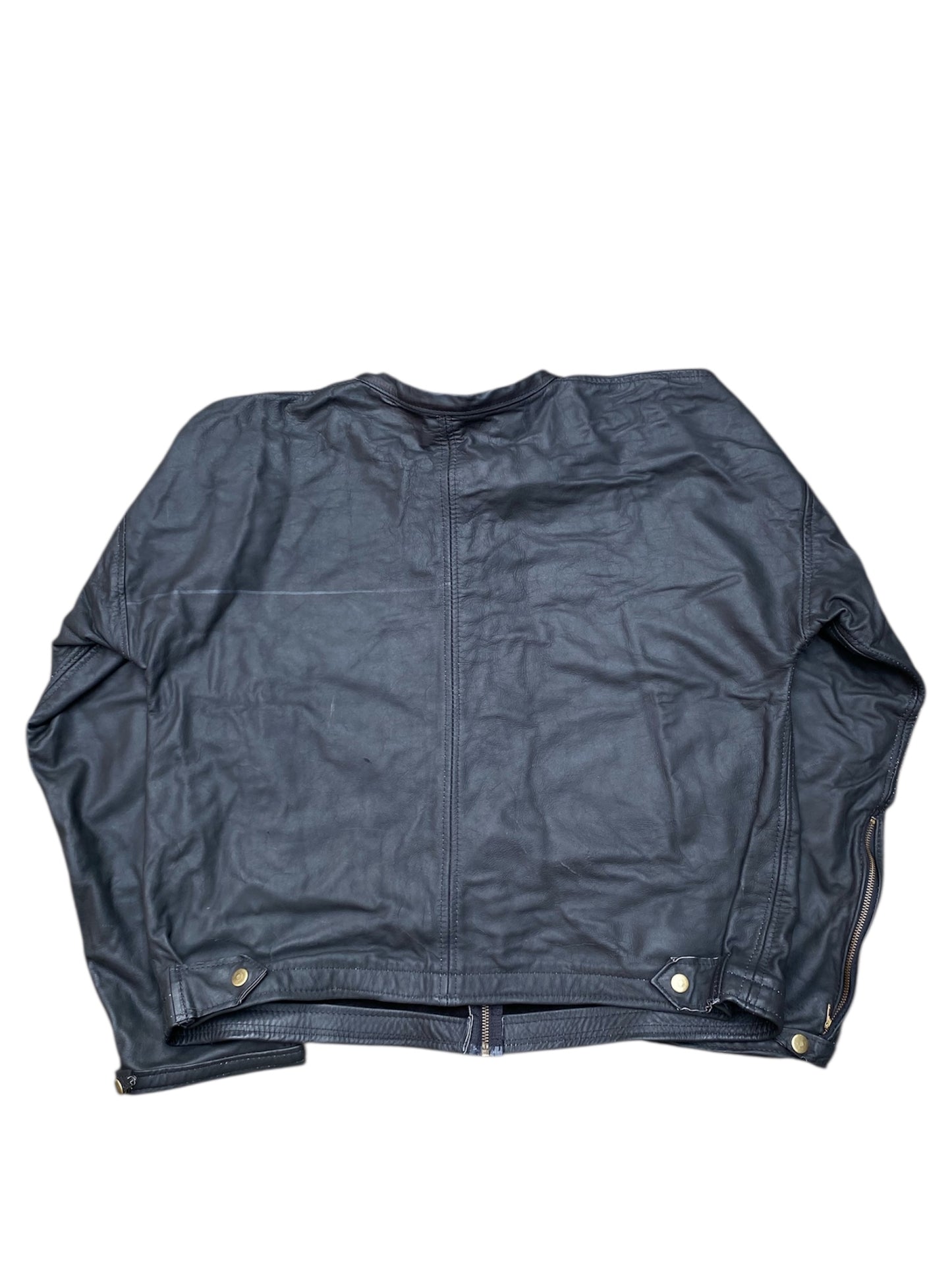 motor sport leather jacket