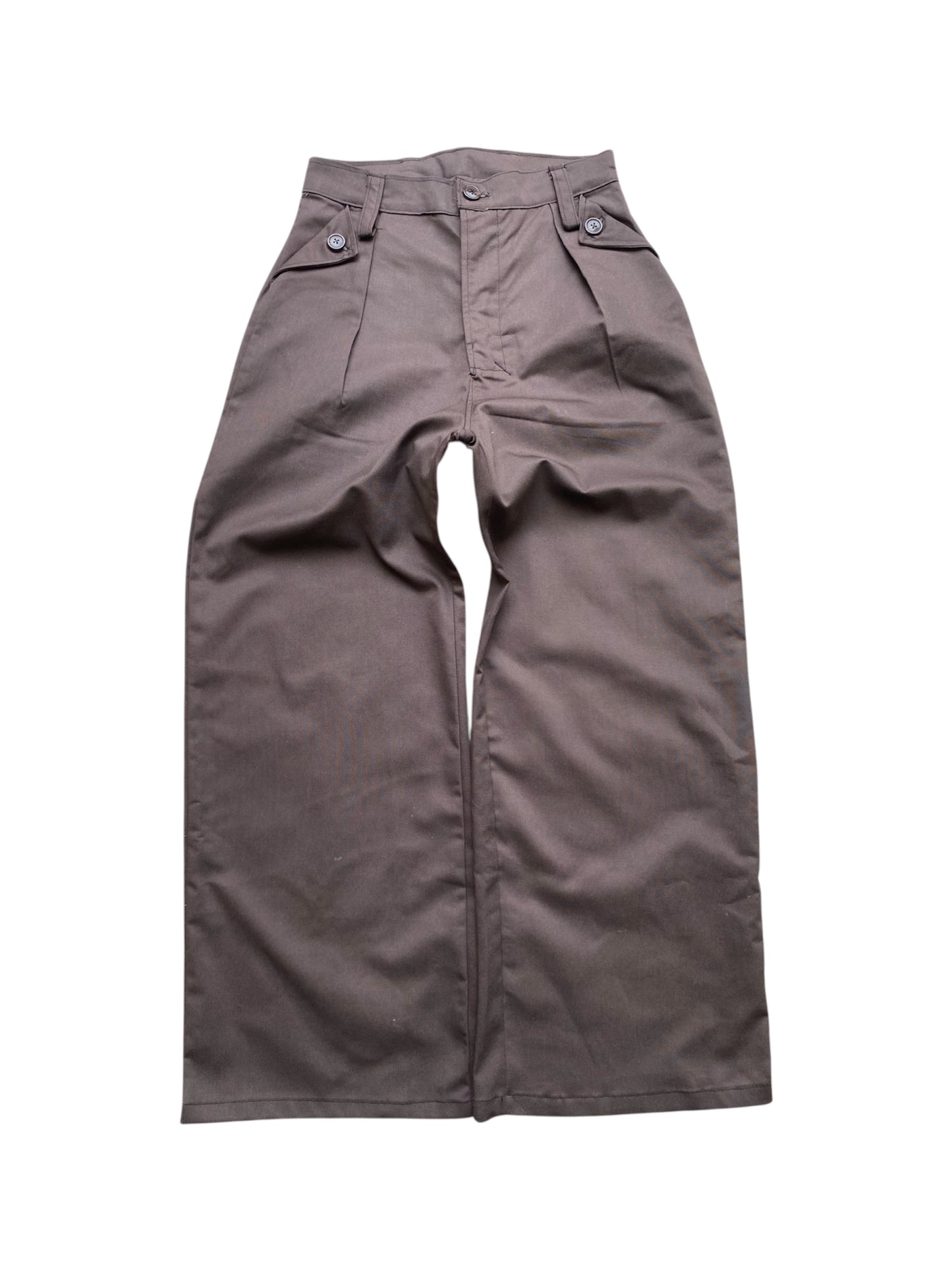 "pleatted mule ear" trouser