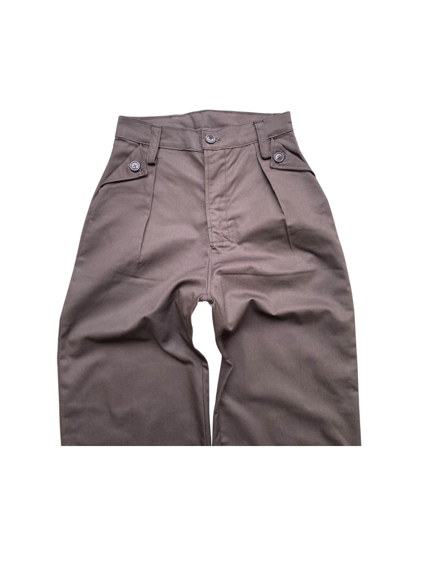 "pleatted mule ear" trouser