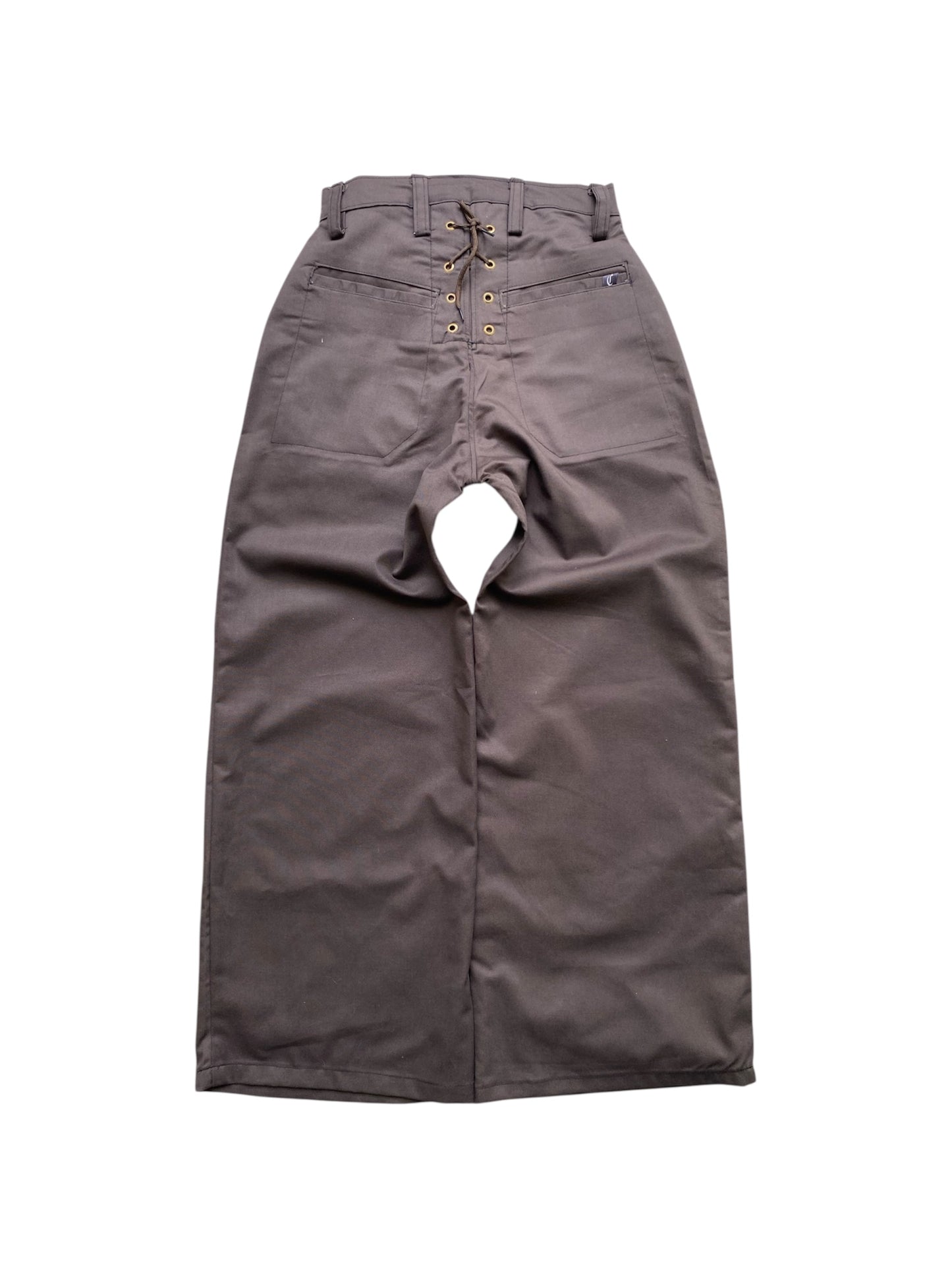 "pleatted mule ear" trouser