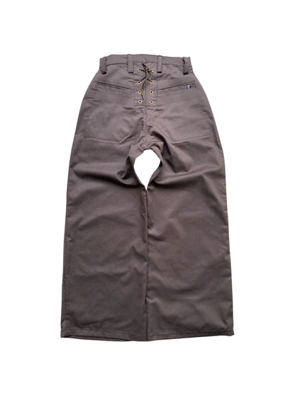 "pleatted mule ear" trouser