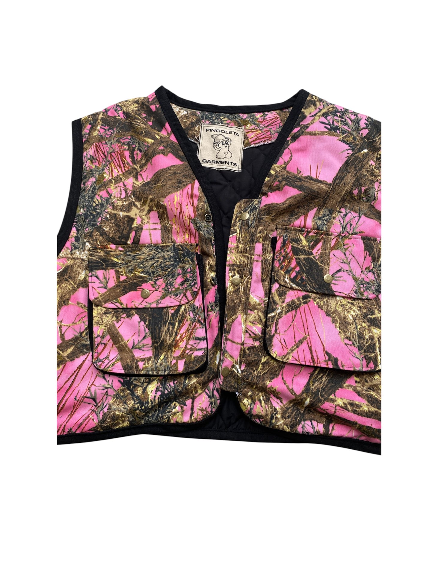 "pink camo" vest