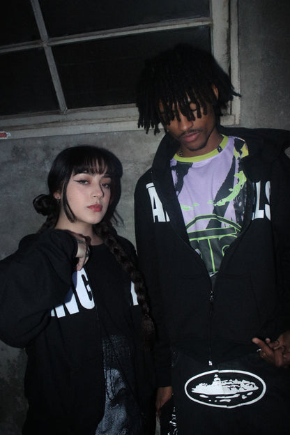 ĀNGELS ZIP UP HOODIE