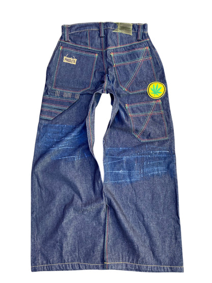 "Jah-warrior jeans"
