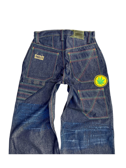 "Jah-warrior jeans"
