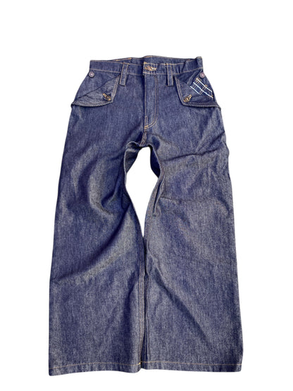 "Mule ear jeans"