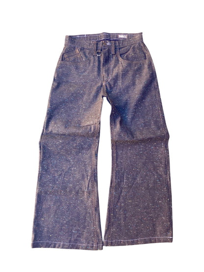 "OLIVE NEP DENIM"