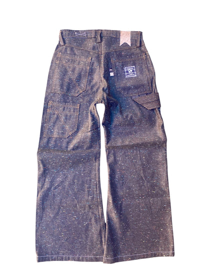 "OLIVE NEP DENIM"