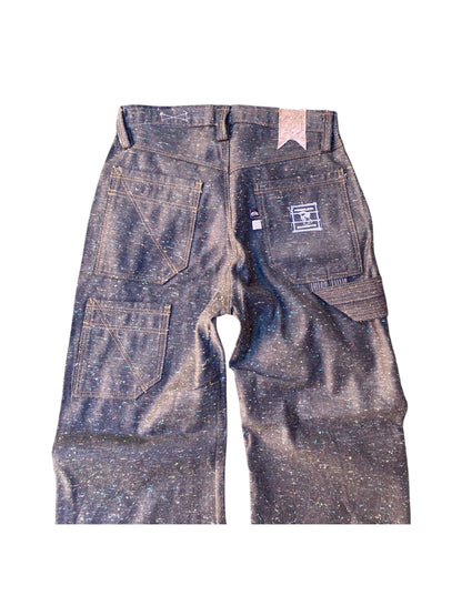 "OLIVE NEP DENIM"