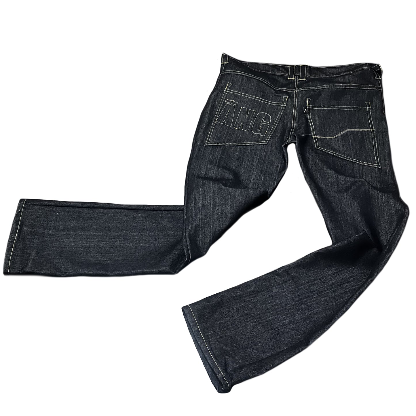 ĀNGELS SKINNY DENIM PANTS (MIDNIGHT BLUE)