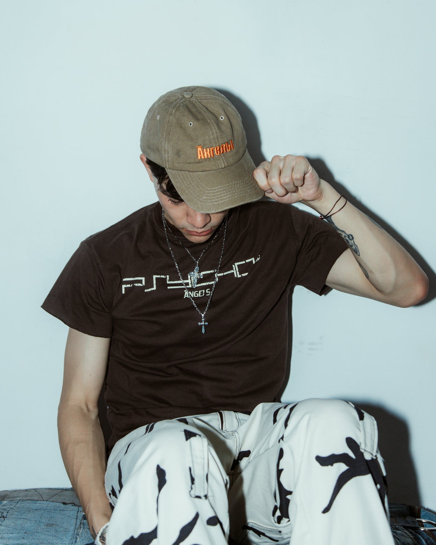 āнгелы WASHED DAD CAP