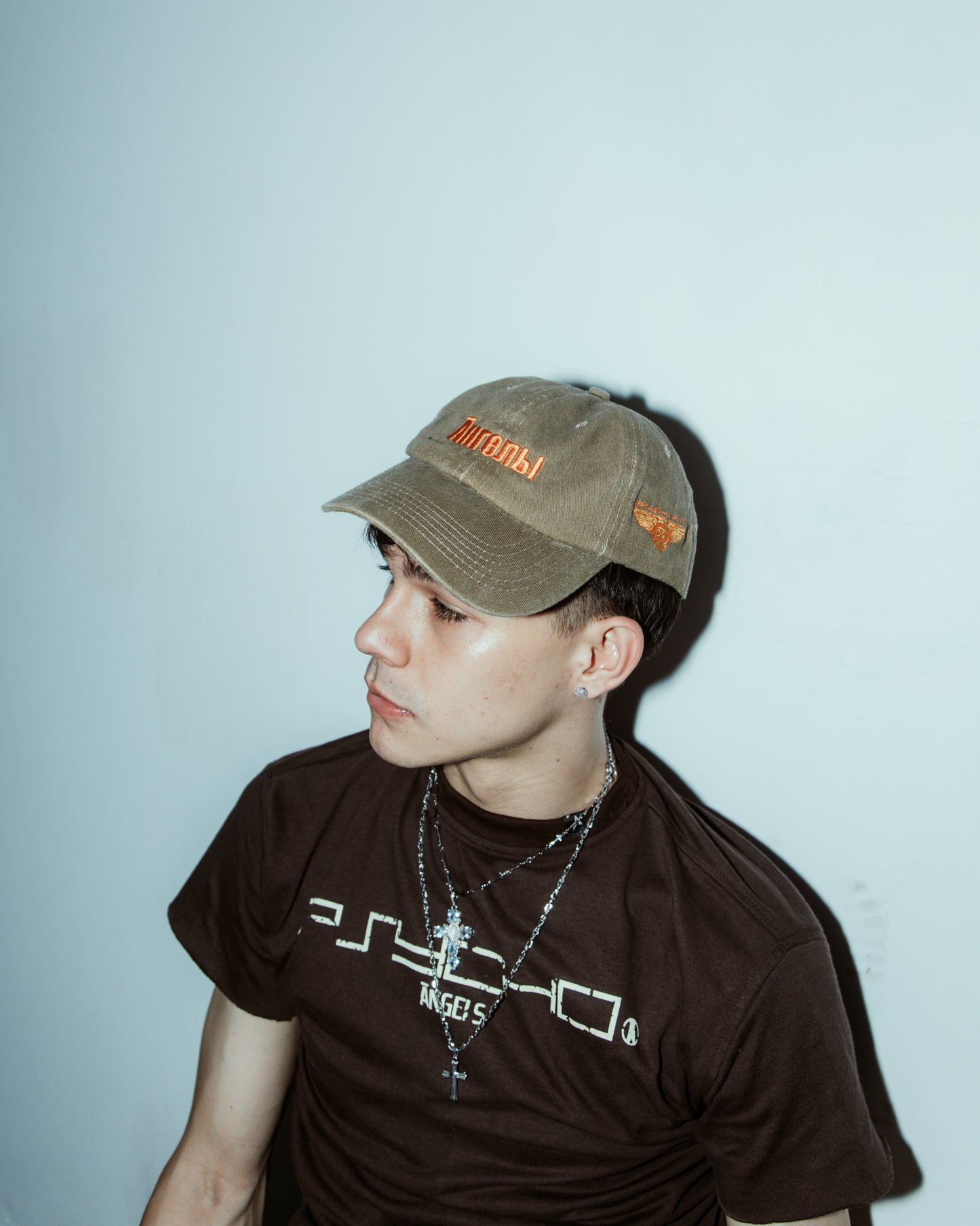 āнгелы WASHED DAD CAP