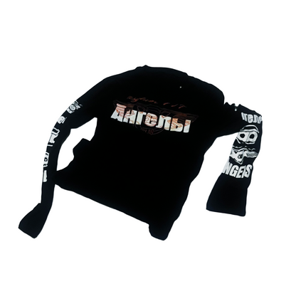 ĀSYLUM1.5 BLACK LONGSLEEVE SHIRT